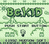 Bonk's Adventure screenshot 4 for GameBoy